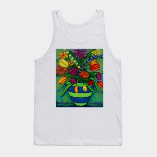 Funky Town Bouquet Tank Top